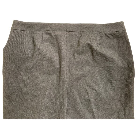 Calvin Klein Womens Charcoal Gray Dress Pants Size 22W Knit Crop Tweed NWT 8052 - Picture 10 of 10